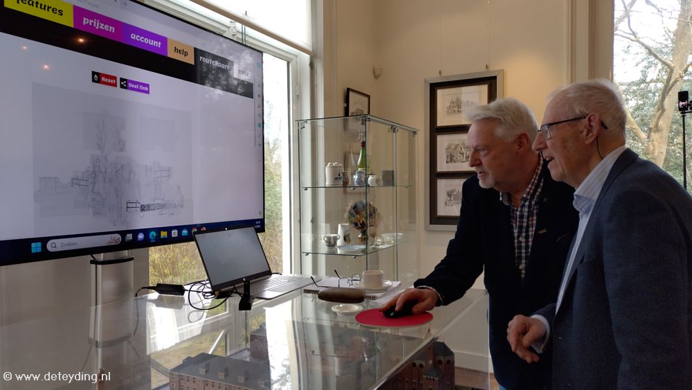 Oude liefde Roest niet: Warmond in tekeningen (video) – De Teyding